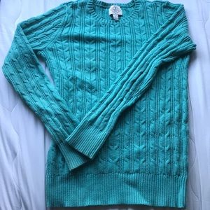 Turquoise sweater